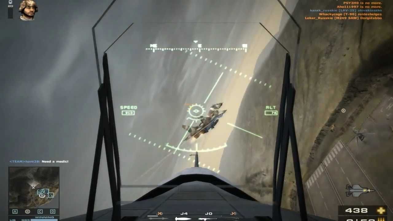 Jet in een luchtgevecht tijdens Recruit Training 8 door baconator6624.