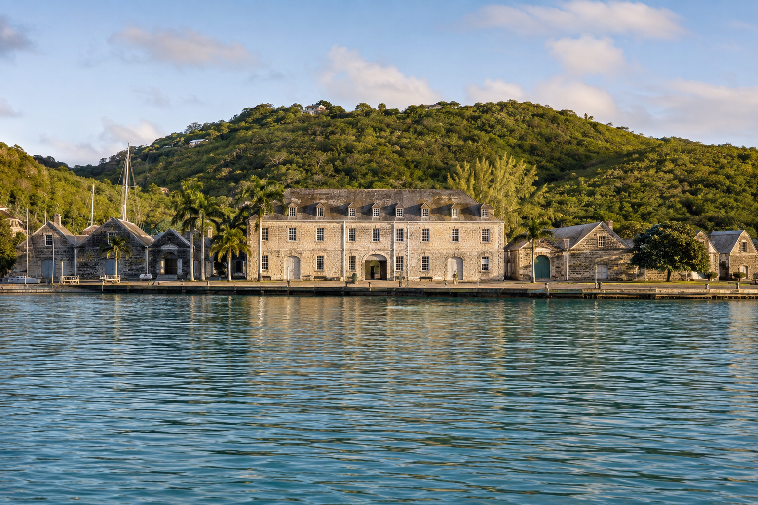 Nelson's Dockyard in English Harbour, Antigua