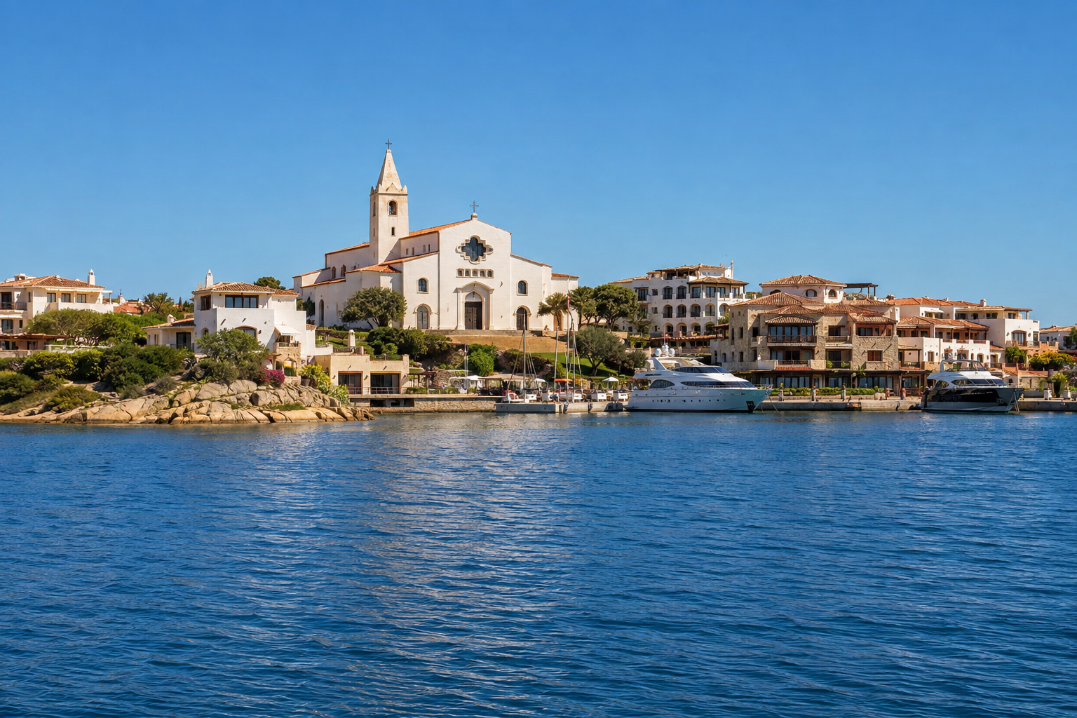Porto Cervo aan de Costa Smeralda