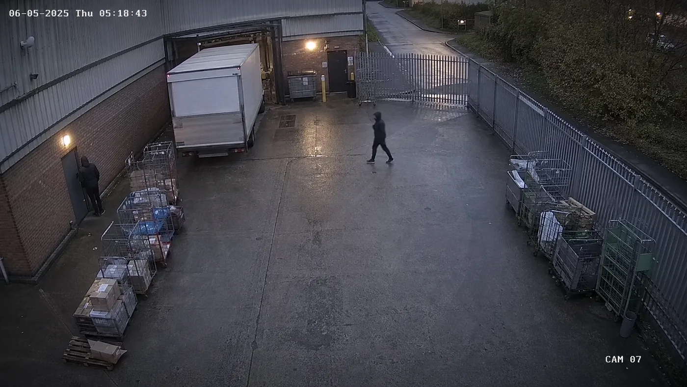 Laadterrein met ondersteunde detecties en kandidaat